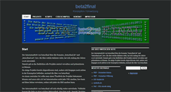 Desktop Screenshot of beta2final.net