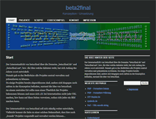 Tablet Screenshot of beta2final.net